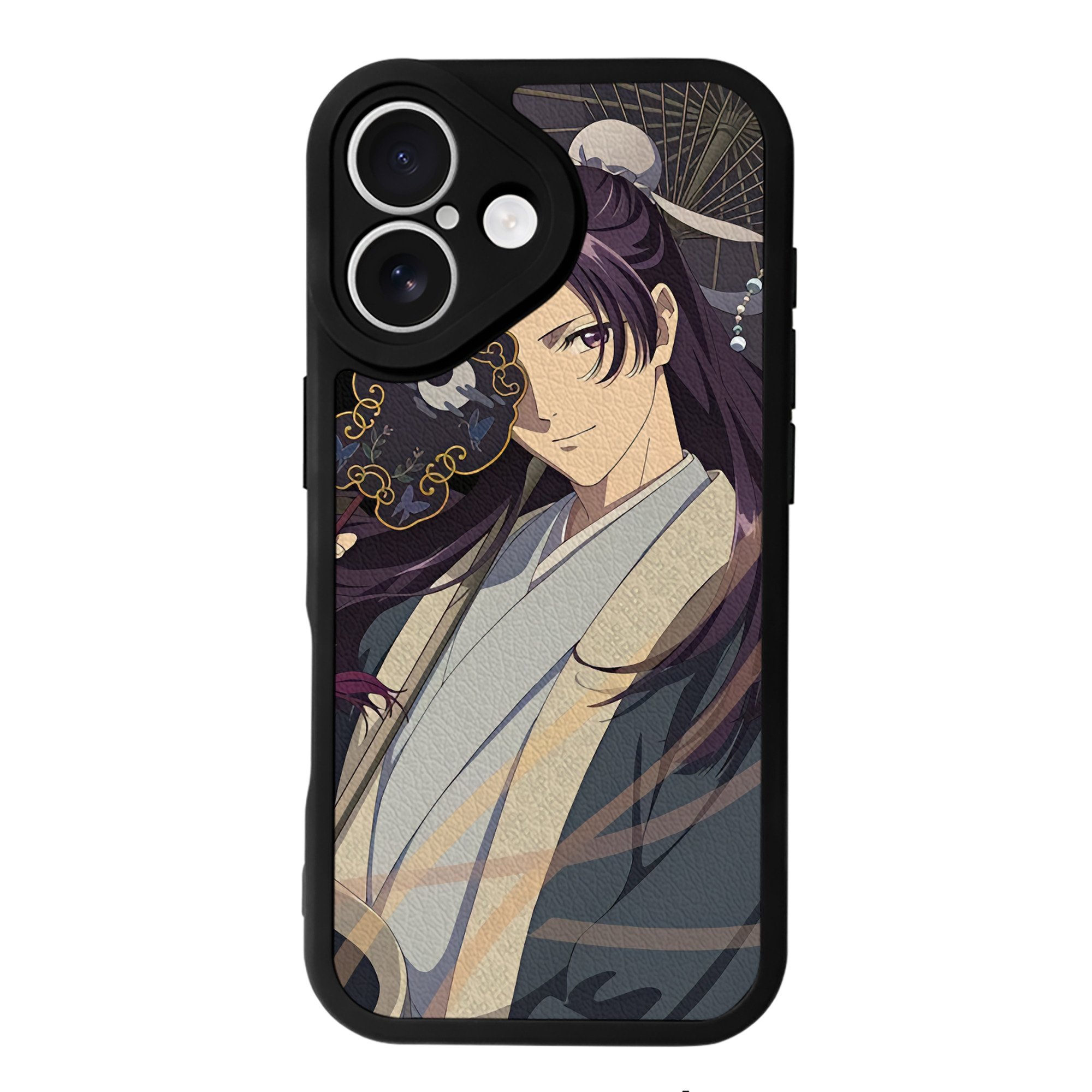 （画像用） 薬屋のひとりごと The Apothecary Diaries 【iPhone 16シリーズ対応】シリコンスマホケース（レザー調） 材質：シリコン